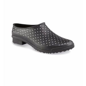 Women's Regal Black/Polka Dot Rain Shoe